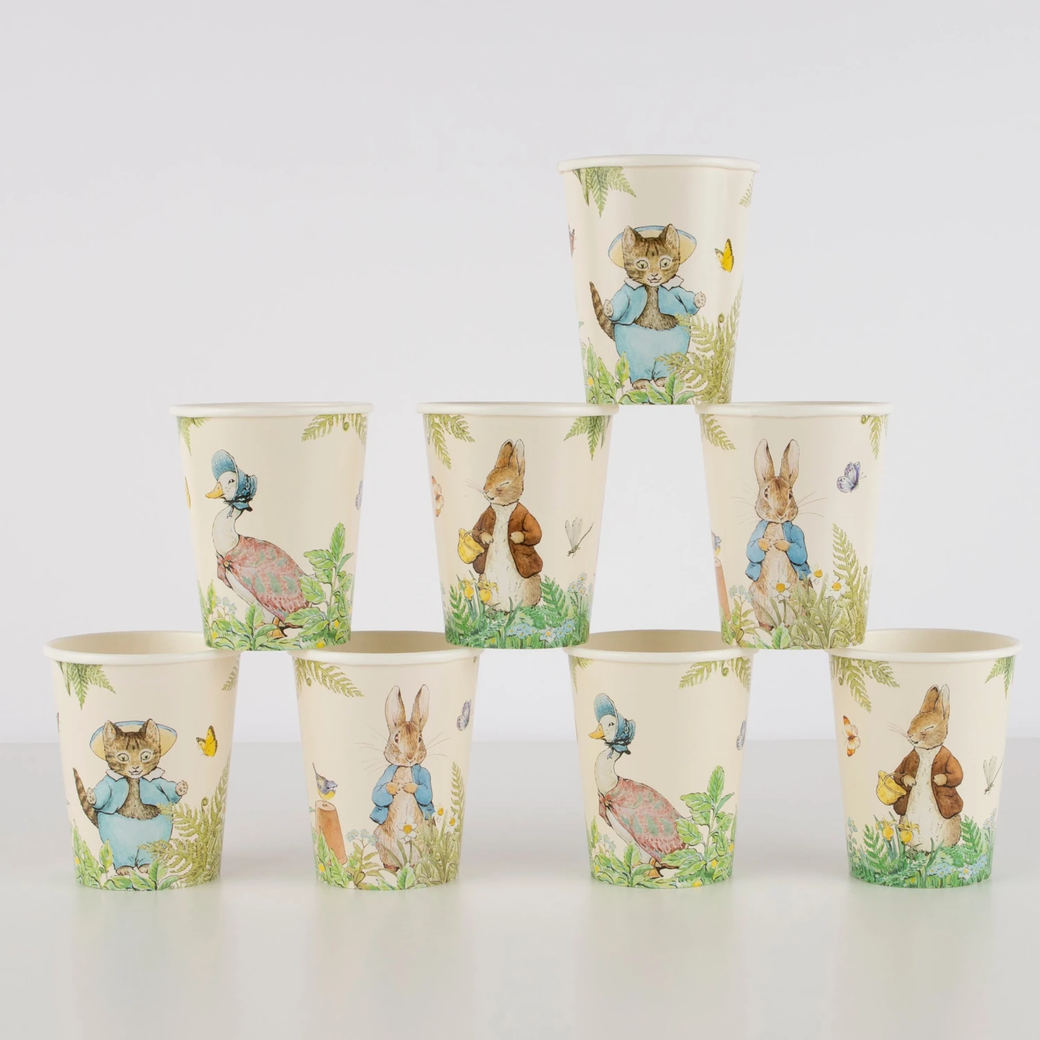 Meri-Meri Peter Rabbit™ In The Garden Cups (x 8) 1 Meri-Meri Peter Rabbit™ In The Garden Cups (x 8)