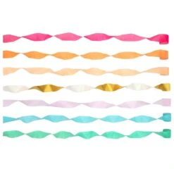 Meri-Meri Bright Crepe Paper Streamers (x 7) -Meri Meri media 4d8bdcce 567d 4357 9e65 a03473ff9c9f