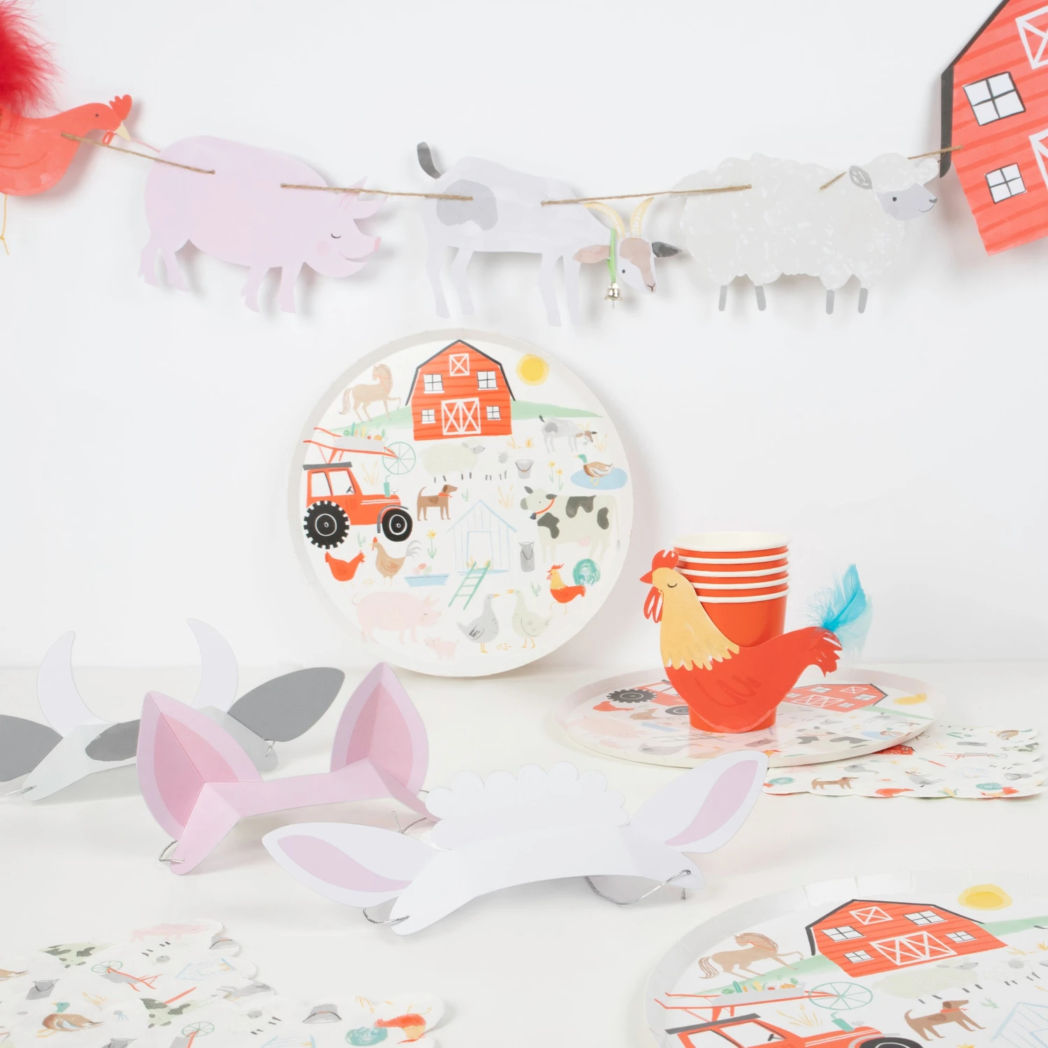 Meri-Meri On The Farm Party Set 1 Meri-Meri On The Farm Party Set