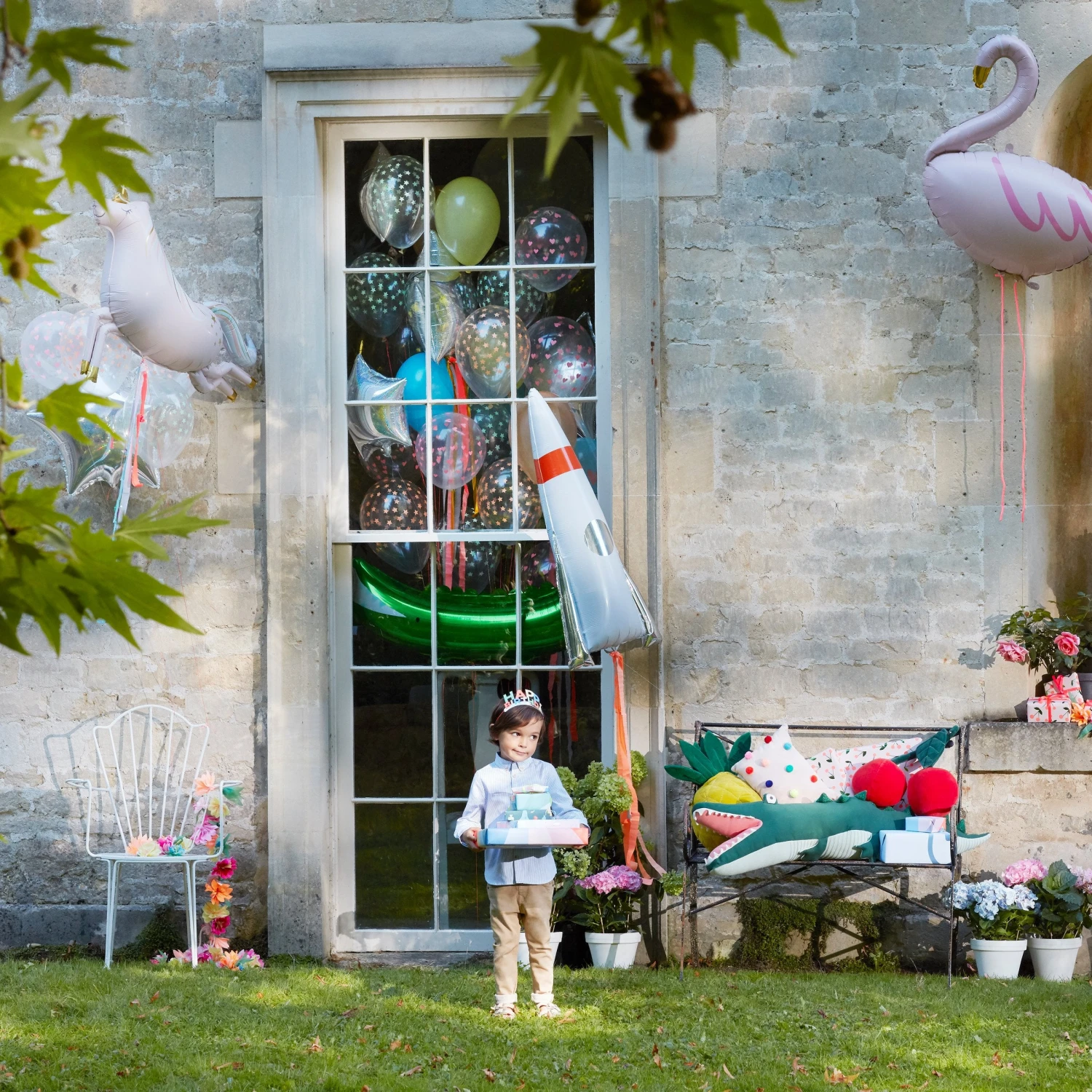 Meri-Meri Magical Unicorn Foil Balloon 4 Meri-Meri Magical Unicorn Foil Balloon - Image 4