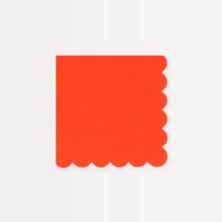 Meri-Meri Tomato Red Small Napkins (x 16)