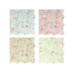 Meri-Meri Ladurée X Meri Meri Paris Floral Small Napkins (x 16)