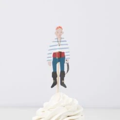 Meri-Meri Pirate Ship Cupcake Kit (x 24 Toppers) -Meri Meri media 5a04f3b0 f179 4c44 91a8 3efee8ca608d