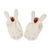 Meri-Meri Peach Bunny Baby Booties