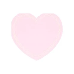 Meri-Meri Pastel Heart Large Napkins (x 16) -Meri Meri media 63807f94 5bfc 4098 af4a 9e80778e4e88