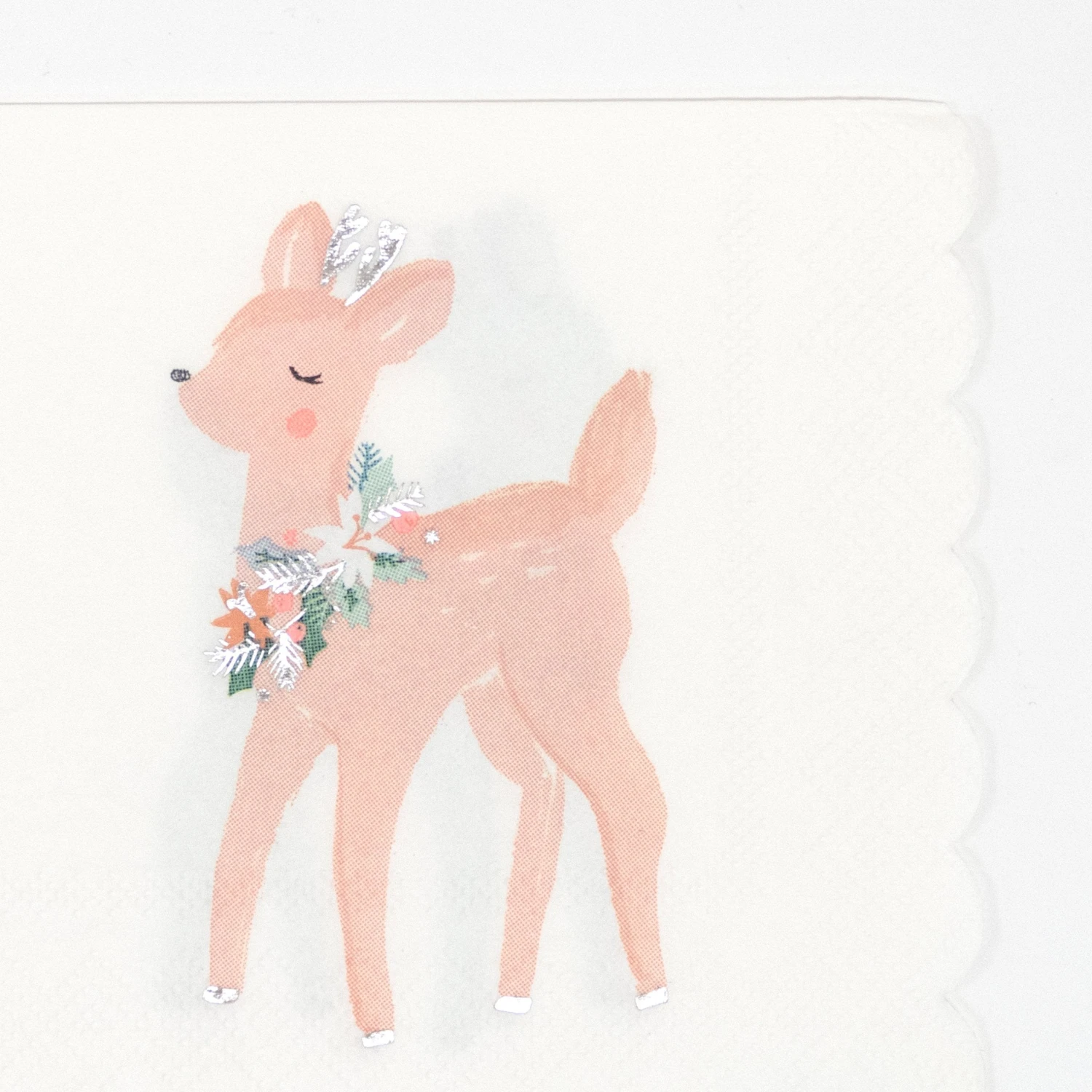Meri-Meri Pastel Deer Napkins (x 16) 2 Meri-Meri Pastel Deer Napkins (x 16) - Image 2