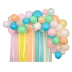 Meri-Meri Pastel Balloon & Streamer Garland (x 50 Balloons)