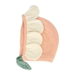 Meri-Meri Peach Daisy Baby Bonnet -Meri Meri media 64db74c6 1617 4cab 93dd 5210321b99ed