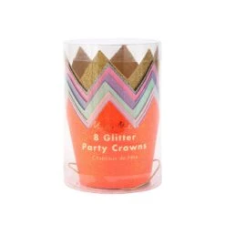 Meri-Meri Mini Glitter Party Crowns (x 8) -Meri Meri media 65cea9cd 72b5 429b abfa c77060052371