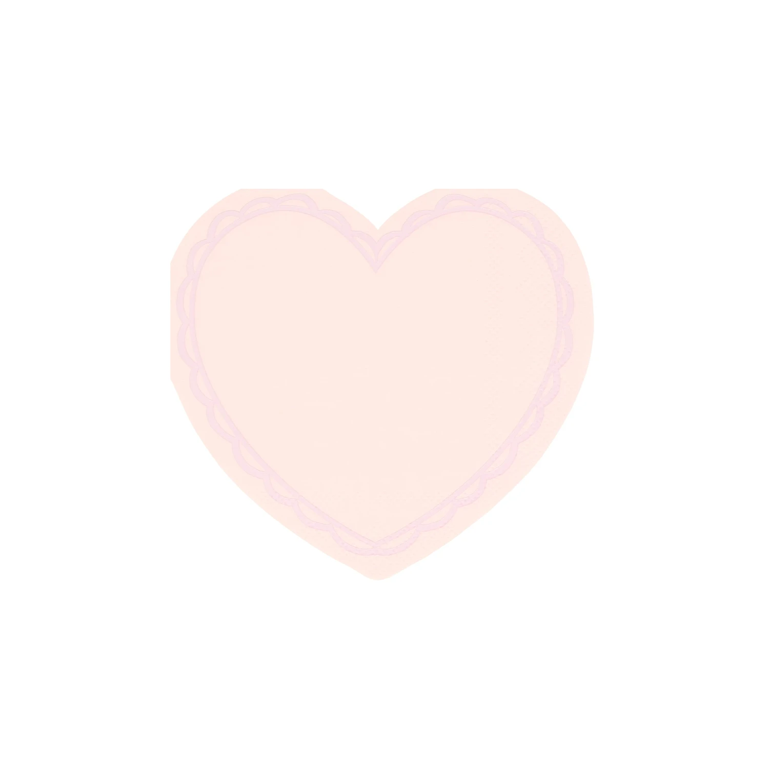 Meri-Meri Pastel Heart Small Napkins (x 16) 6 Meri-Meri Pastel Heart Small Napkins (x 16) - Image 6