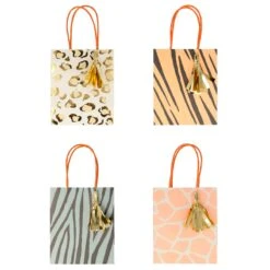 Meri-Meri Safari Animal Print Party Bags (x 8)