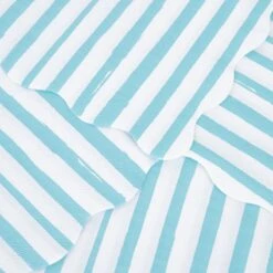 Meri-Meri Blue Stripe Small Napkins (x 16) -Meri Meri media 68a345ba 74a0 459e 9600 604a4e5006bb