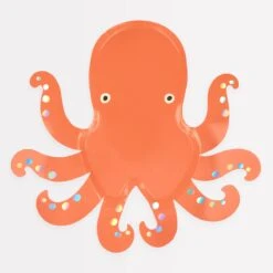Meri-Meri Octopus Plates (x 8)
