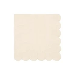 Meri-Meri Large Cream Paper Napkins (x 20)