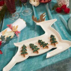 Meri-Meri Porcelain Reindeer Plates (x 2) -Meri Meri media 6ad12ef5 bc38 4ccb 8586 12126fdd7587