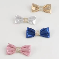 Meri-Meri Glittery Fabric Hair Bows (x 8) -Meri Meri media 6bdbfd07 8707 43f6 9e9c 4ee035f1f83d