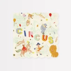 Meri-Meri Circus Large Napkins (x 16)
