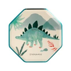 Meri-Meri Dinosaur Kingdom Side Plates (x 8) -Meri Meri media 6d3d8b0d 7e50 471e 9828 559dc355e95f