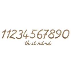 Meri-Meri Gold Personalisable Birthday Garland Set -Meri Meri media 701b59d3 f4e6 4f49 8ba1 bdf9df1b8eaa