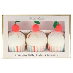 Meri-Meri Cupcake Surprise Balls (x 3) -Meri Meri media 72cf71d0 27fe 4736 aef8 f57d310a681d