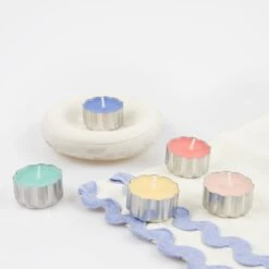 Meri-Meri Rainbow Tealight Candles (x 10) -Meri Meri media 733cb06e 7931 4076 90a7 de356b96a8e0