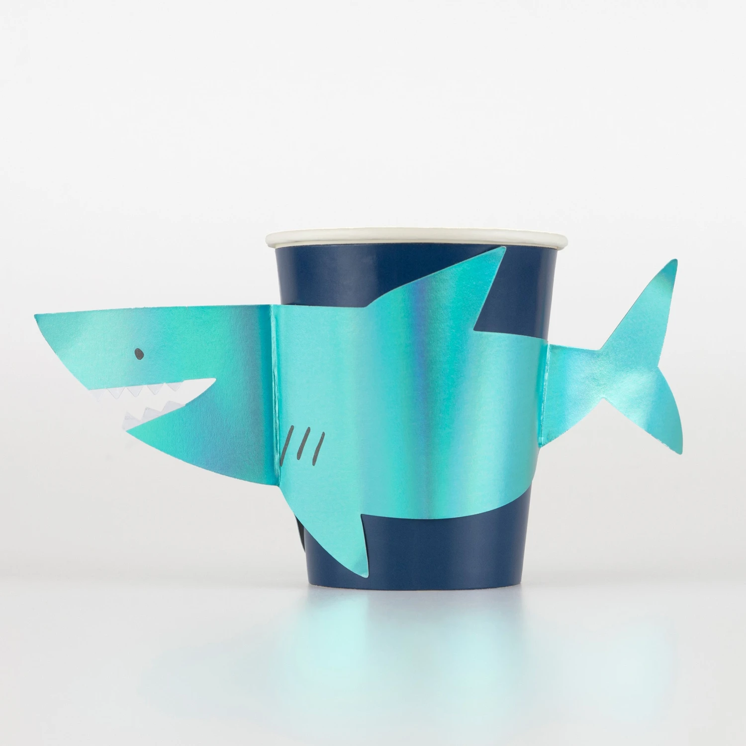 Meri-Meri Shark Cups (x 8) 1 Meri-Meri Shark Cups (x 8)