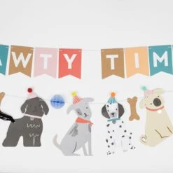 Meri-Meri Puppy Party Garland -Meri Meri media 74eb3288 61d2 498c a7e1 7ac7b1c20dee