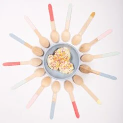 Meri-Meri Gold Wooden Cutlery Set (x 24) -Meri Meri media 772f4abf 6da6 4441 a860 bca061daf359