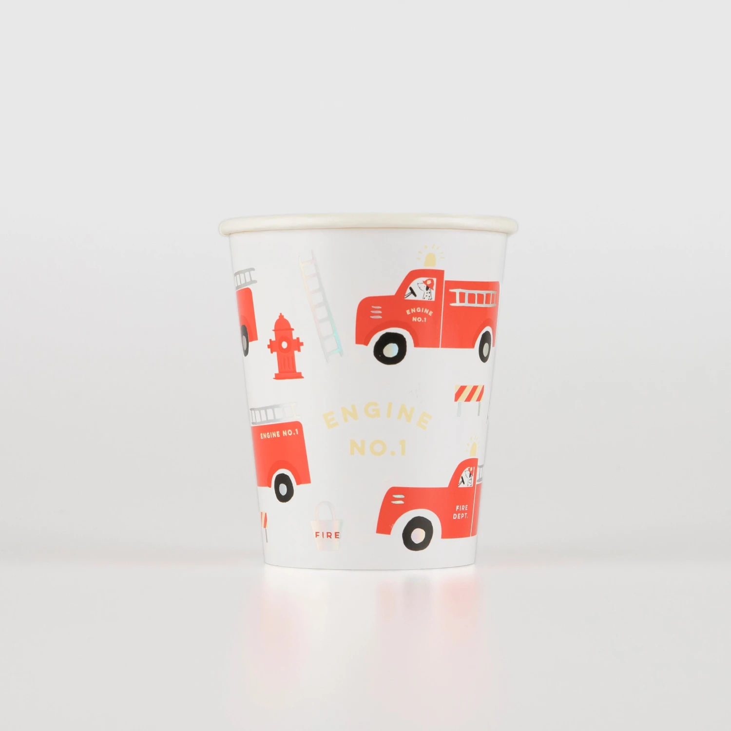 Meri-Meri Fire Truck Cups (x 8) 1 Meri-Meri Fire Truck Cups (x 8)