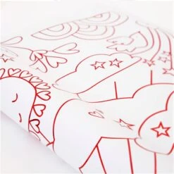 Meri-Meri Valentine Coloring Posters (x 2) -Meri Meri media 7adc42f6 c4ee 4109 8714 b56af27794e1