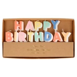 Meri-Meri Happy Birthday Candle Set (x 13)