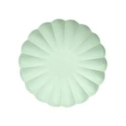 Meri-Meri Small Mint Sorbet Compostable Plates (x 8)