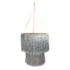 Meri-Meri Silver Tinsel Chandelier