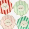 Meri-Meri Striped Dinner Plates (x 8)