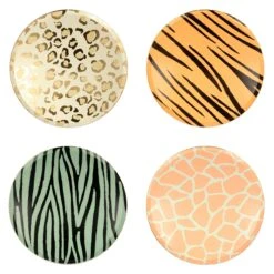 Meri-Meri Safari Animal Print Dinner Plates (x 8)
