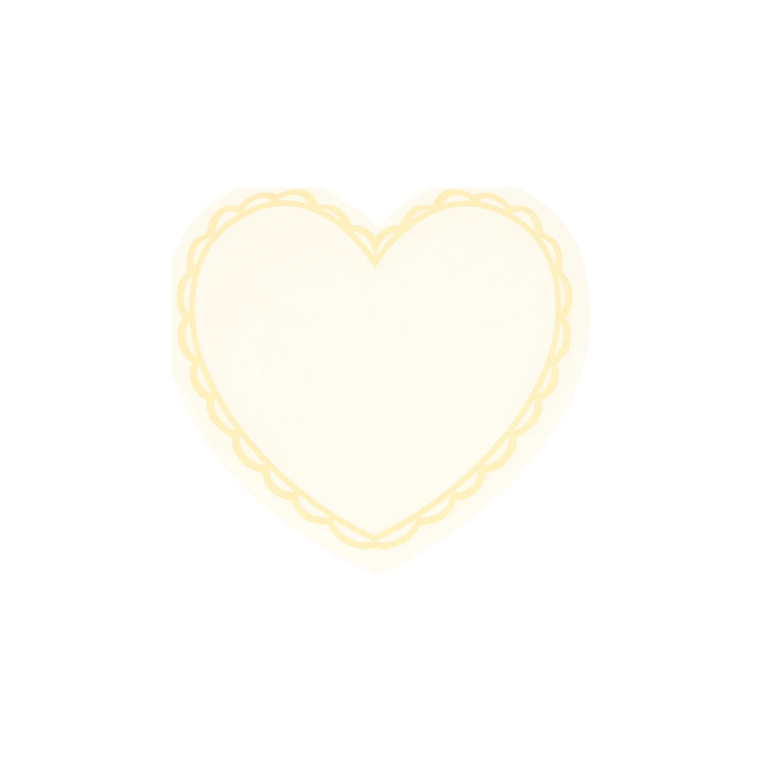 Meri-Meri Pastel Heart Small Napkins (x 16) 12 Meri-Meri Pastel Heart Small Napkins (x 16) - Image 12