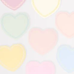 Meri-Meri Pastel Heart Large Napkins (x 16)
