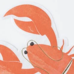 Meri-Meri Lobster Napkins (x 16) -Meri Meri media 8a2cfb94 a35d 469c a98d 7f8384eb39d7