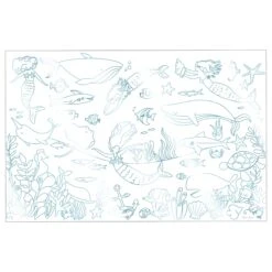 Meri-Meri Mermaid Coloring Pages (set Of 2) -Meri Meri media 8b17f112 eeeb 479a 9624 e45be30b4f1f