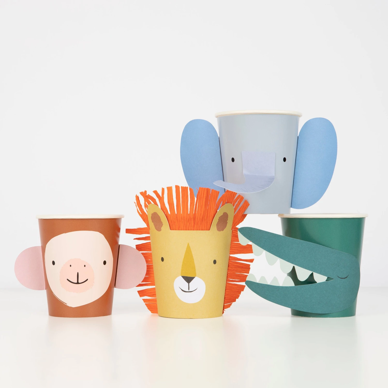 Meri-Meri Animal Parade Character Cups (x 8) 1 Meri-Meri Animal Parade Character Cups (x 8)