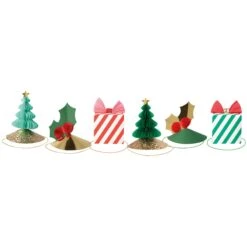 Meri-Meri Mixed Christmas Party Hats (x 6) -Meri Meri media 8c7a5661 f898 482f a134 95ca53c7af13