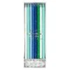 Meri-Meri Blue & Green Glitter Candles (x 24)