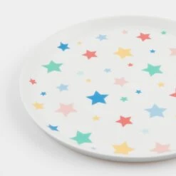 Meri-Meri Star Pattern Recycled Plastic Small Plates (x 6) -Meri Meri media 90889de4 bfae 4eb3 91d1 be7d1c5e5d7f