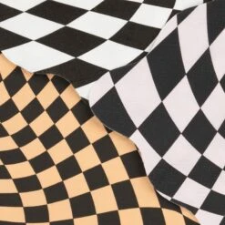 Meri-Meri Halloween Checker Large Napkins (x 16) -Meri Meri media 90e10ef3 03f1 4c1b a162 edb19763f780