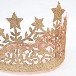 Meri-Meri Glitter Fabric Star Crown -Meri Meri media 9151d036 7eae 45e6 bb73 ec33503fec87