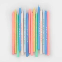 Meri-Meri Birthday Phrases Candles (x 16)