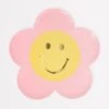 Meri-Meri Happy Face Flower Plates (x 8)