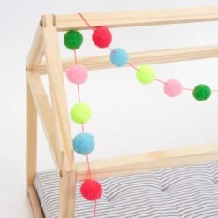 Meri-Meri Wooden Bed Dolly Accessory -Meri Meri media 9612f33f ae6b 404b ae5c 2d60d06f922c