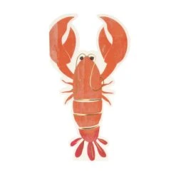 Meri-Meri Lobster Napkins (x 16)