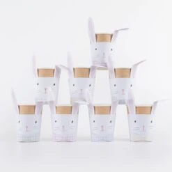 Meri-Meri Lop Eared Bunny Cups (x 8)